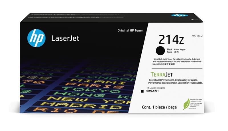 HP 214Z BLK ORIGINAL LASERJET TONER CRTG