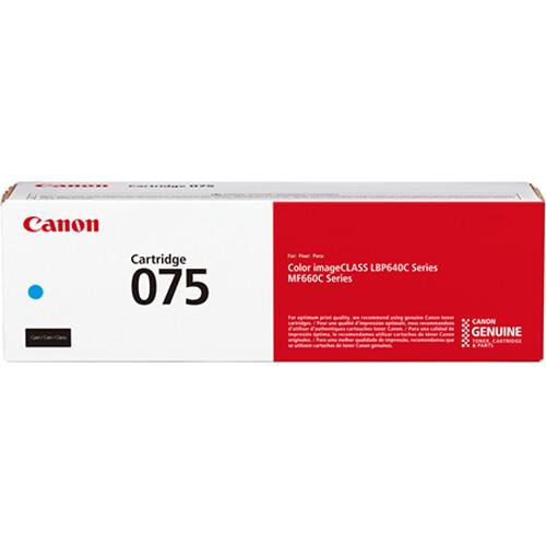 CANON 075 Original Laser Toner Cartridge - Cyan Pack - 1300 Pages