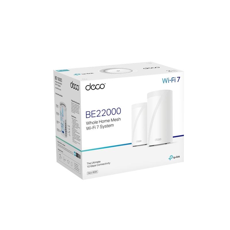TP-Link (Deco BE85(2-pack)) - BE22000 Mesh WiFi 7 System - Canada
