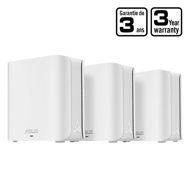 ASUS ZenWiFi BD4 BE3600 Dual-Band Mesh Wi-Fi 7 System (3-Pack)