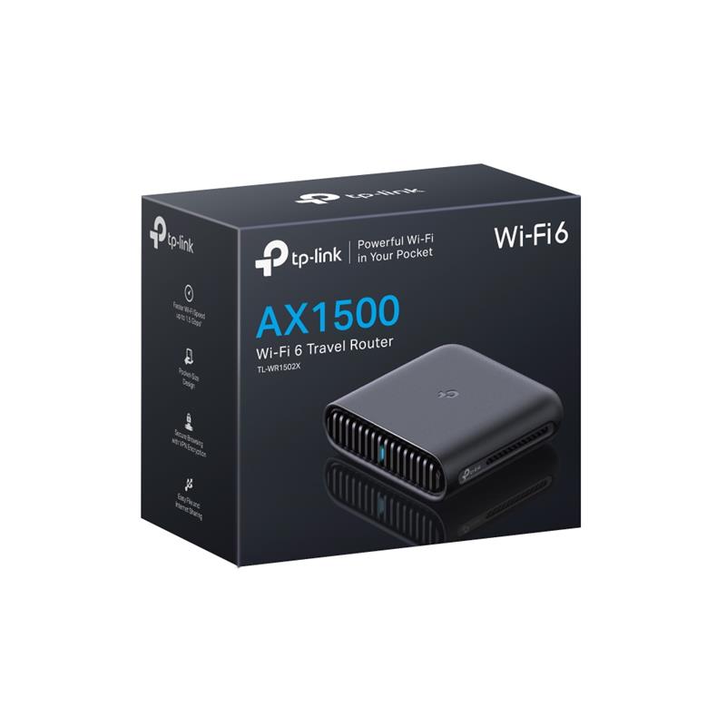 TP-Link TL-WR1502X AX1500 Wi-Fi 6 Travel Router - Canada Computers