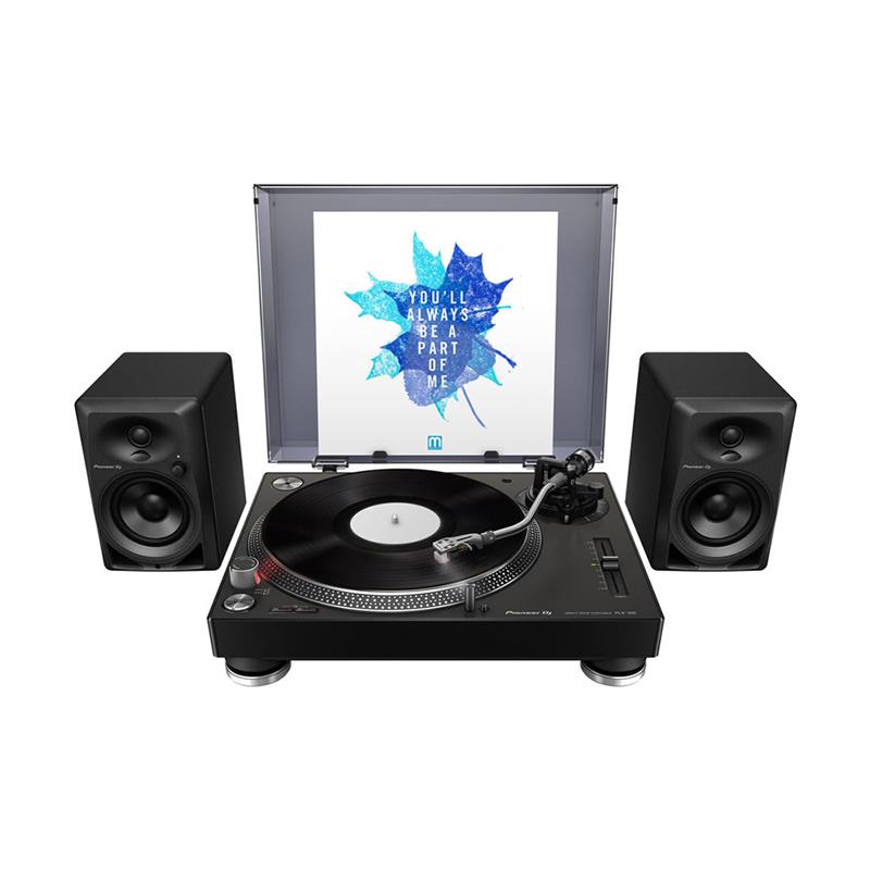 PIONEER DJ PLX-500-K High-Torque, Direct-Drive Turntable, Black