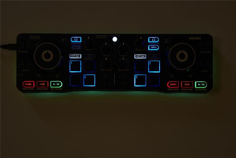 Y*e様 Hercules DJControl STARLIGHT HERCULES DJ Control Starlight - DJ Controller with Serato DJ Lite