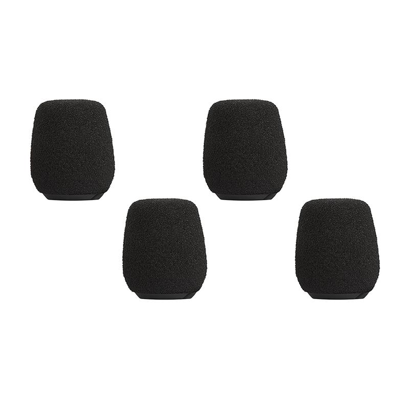 Ensemble de 4 bonnettes en mousse SHURE RK513WS | Pour les micros MX405 et MX410
