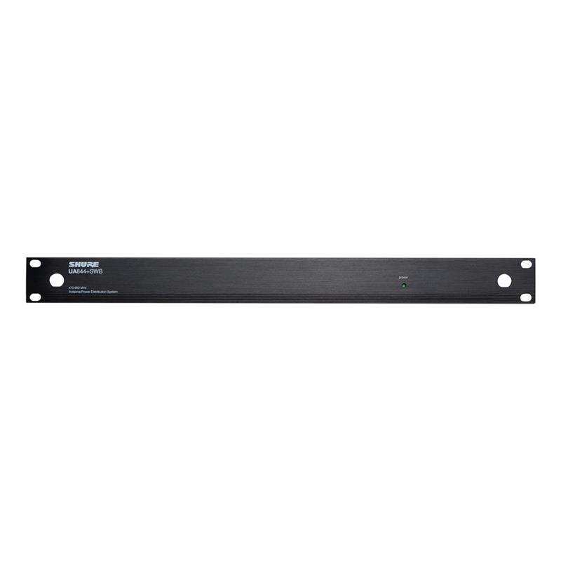 SHURE UA844+SWB UHF Wideband Antenna Distribution System (470 to 960 MHz)
