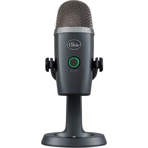 Blue Yeti Nano Premium USB Microphone for PC, Gaming, Shadow Grey