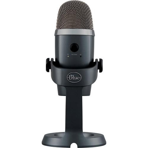Blue Yeti Nano Premium USB Microphone for PC, Gaming, Shadow Grey
