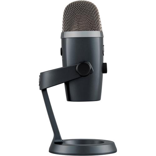 Blue Yeti Nano Premium USB Microphone for PC, Gaming, Shadow Grey