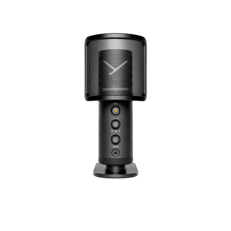 BEYERDYNAMIC (FOX) - Microphone de studio USB, noir