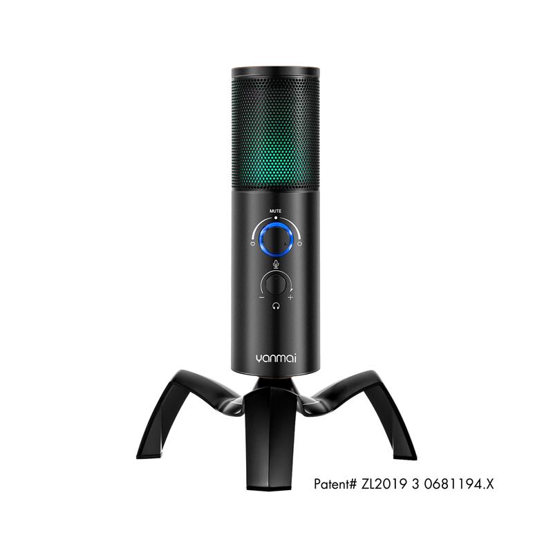 YANMAI Q18 RGB Perfect Sound Quality Studio Microphone