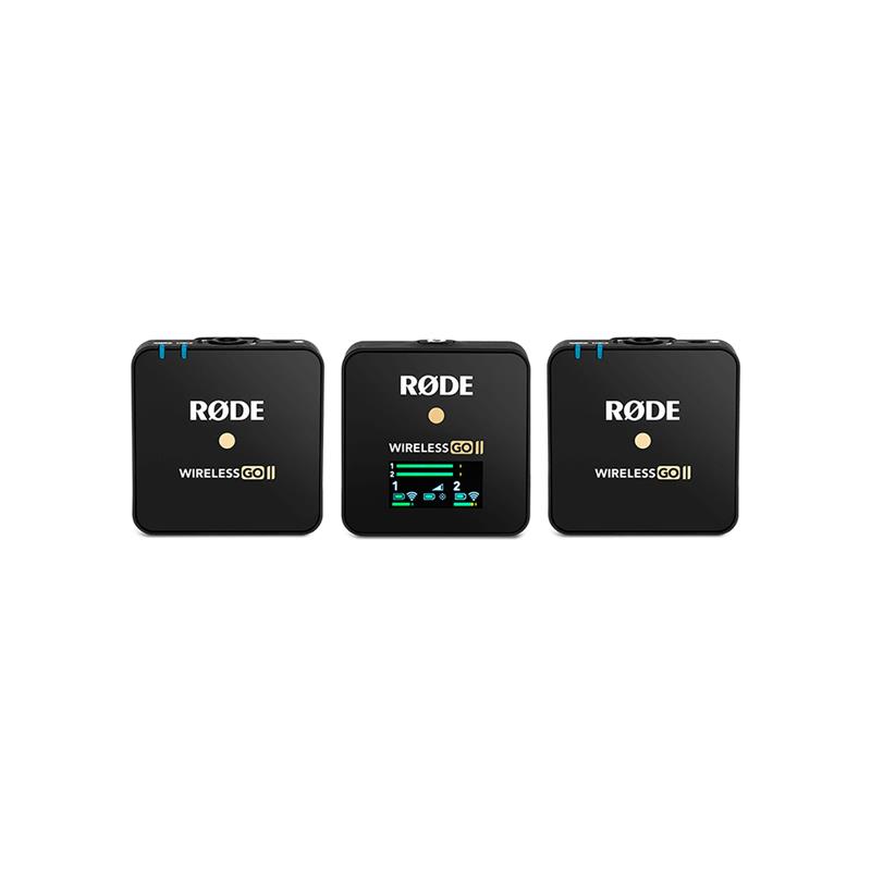 RODE Wireless GO II Compact Wireless Microphone System, Black