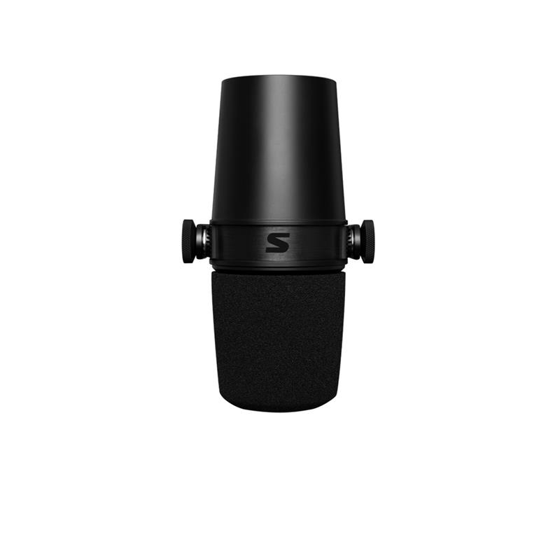 SHURE Black Podcasting Microphone with XLR Connector (MV7X
