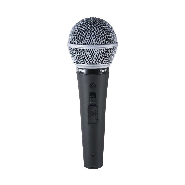 SHURE SM48s-LC - Microphone dynamique à main cardioïde avec interrupteur