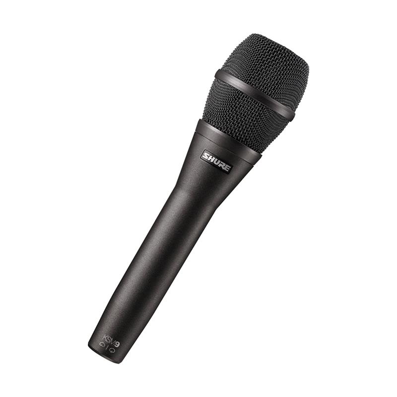 icrophone à condensateur cardioïde et supercardioïde à main SHURE KSM9 (gris anthracite