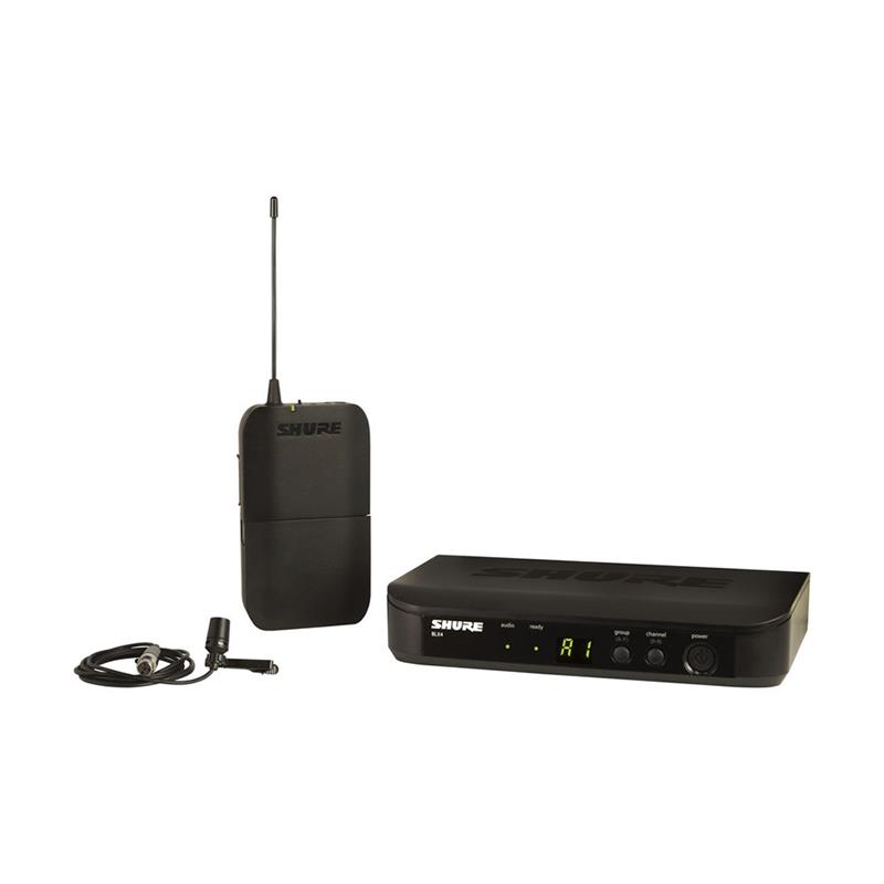 SHURE BLX14/CVL Lavalier Wireless Microphone System (H10)