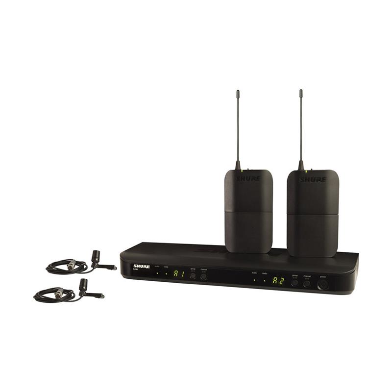 SHURE BLX188/CVL Dual-Channel Dual Lavalier Wireless Mic System
