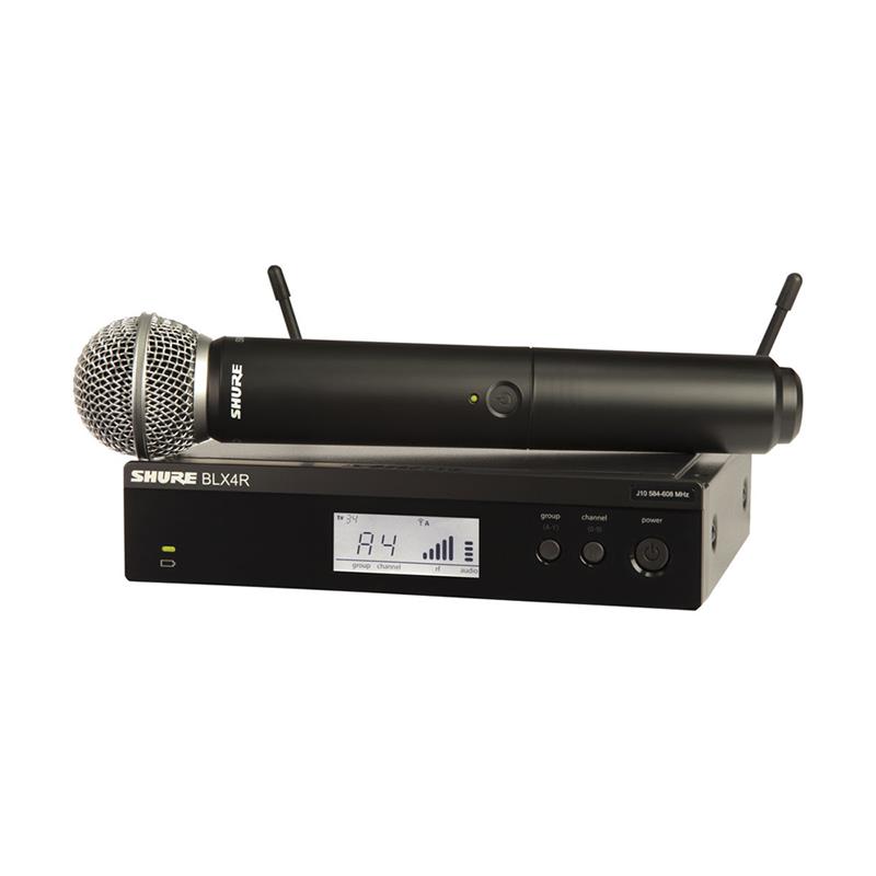 SHURE BLX24R Vocal Wireless System with SM58 Mic (H9)