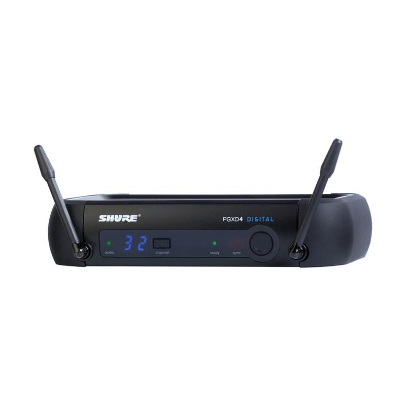 écepteur de microphone sans fil de la série numérique SHURE PGXD4 | Sans fil numérique 24 bits | Bande de 900 MHz évite les ...