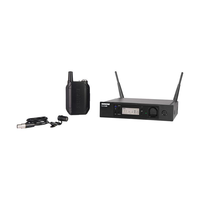 SHURE GLXD14R/85 Système de microphone sans fil avec microphone cravate WL185 (Bande Z2 : 2400 - 2483.5 MHz)