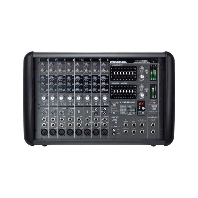 MACKIE PPM608 Mélangeur amplifié professionnel 8 canaux