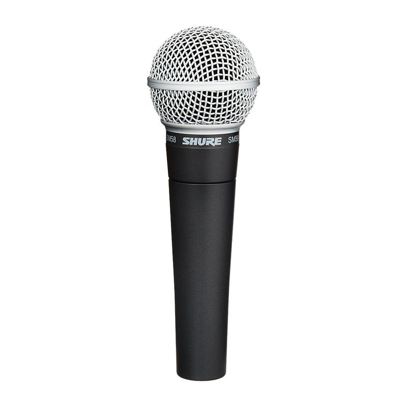 SHURE SM58-CN Vocal Microphone with Cable, Black