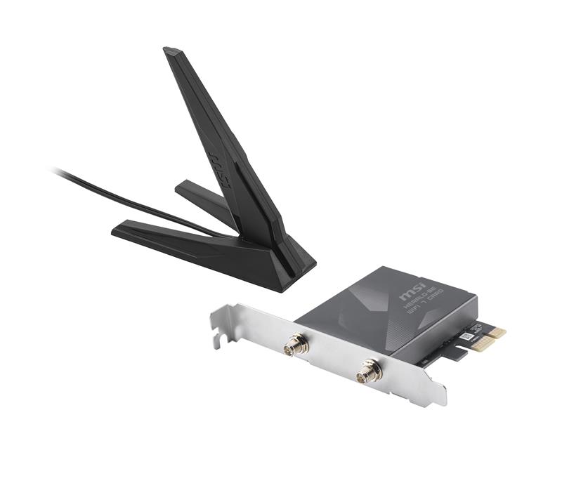 MSI HERALD BE9400 Tri-Band WiFi 7 Bluetooth 5.4 PCIe Card