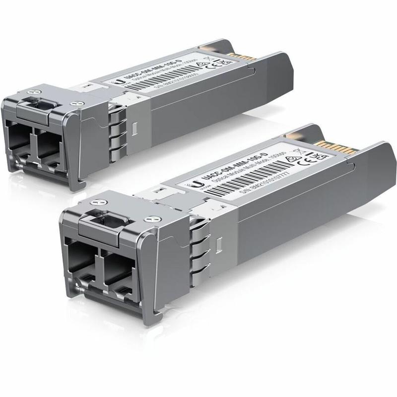 Module Ubiquiti SFP+ UACC-OM-MM-10G-D-20, pour réseau de données, réseau optique, réseau duplex 2 x LC, fibre optique, multi...