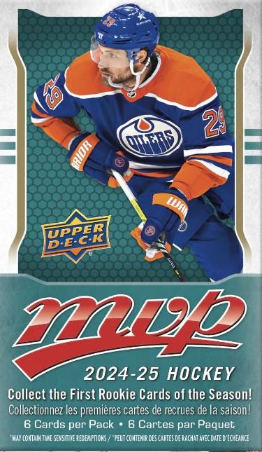 2025 UPPER DECK MVP HOCKEY GRAVITY FEED