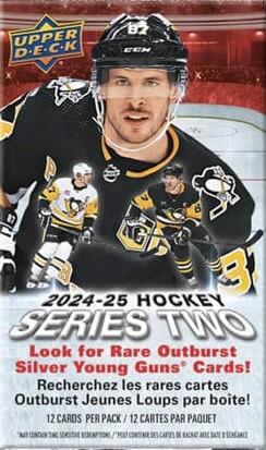 2025 UPPER DECK SERIES 2 HOCKEY GRAVITY FEED