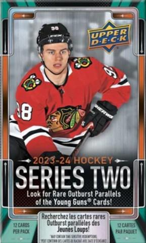 2024 UPPER DECK SERIES 2 HOCKEY GRAVITY FEED