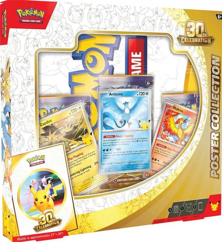 Pokémon TCG: 30th Celebration Poster Collection