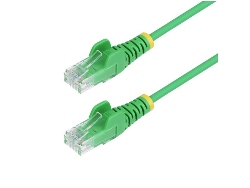 Câble Ethernet CAT6 fin vert Startech de 4,5 m, anti-accroc, 100 W PoE, UTP, LSZH, fil de cuivre nu 28 AWG, cordon de raccor...