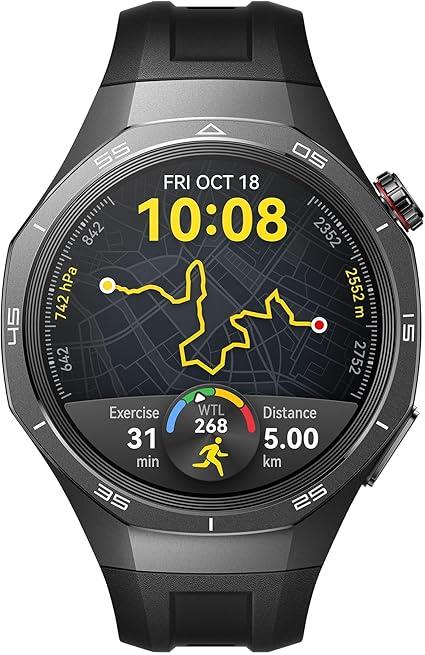 カズチカ　HUAWEI WATCH GT 5 Pro 46mm ブラック HUAWEI WATCH GT 5 Pro 46mm Black Fluoroelastomer - Canada
