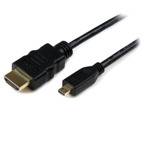 StarTech - Câble HDMI haute vitesse avec Ethernet - 3 pi - Noir (HDMIADMM3)