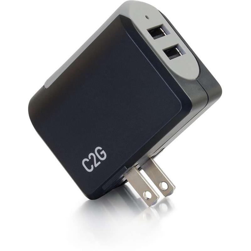 Legrand C2G Chargeur mural USB à 2 ports - Adaptateur secteur