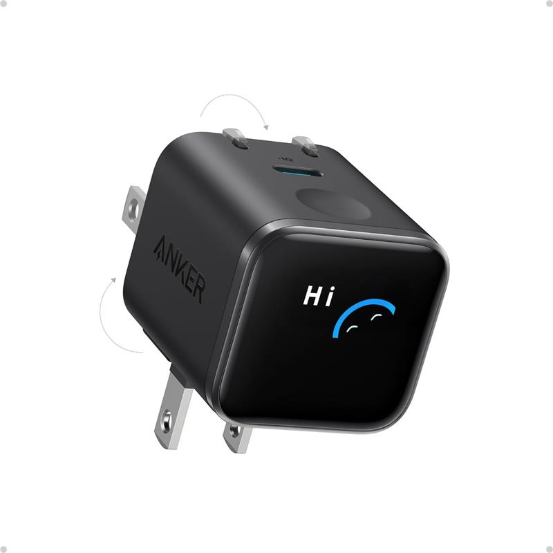 Anker Nano USB C Wall Charger, 45W Fast Charging Smart Display Charger(Open Box)