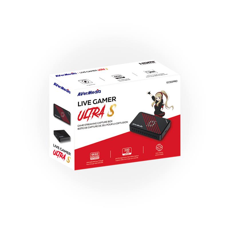 AverMedia Live Gamer ULTRA S GC553Pro, Black - Canada Computers