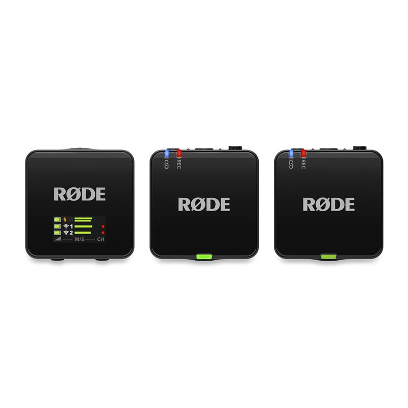 RODE Wireless GO (Gen 3) Compact Wireless Microphone System, Black