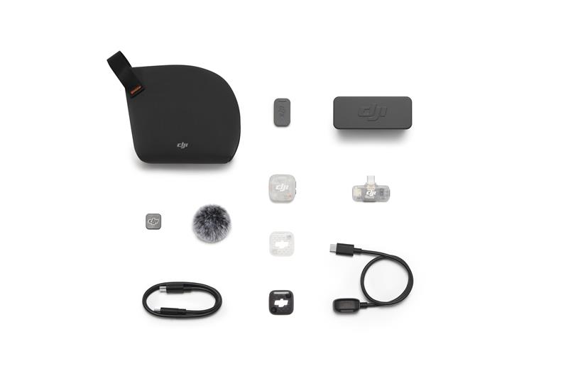DJI Mic Mini 2S Wireless Microphone (1 TX +1 Mobile RX +Charging Case)