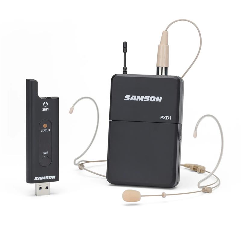SAMSON Stage XPD2 USB Digital Wireless System, Black