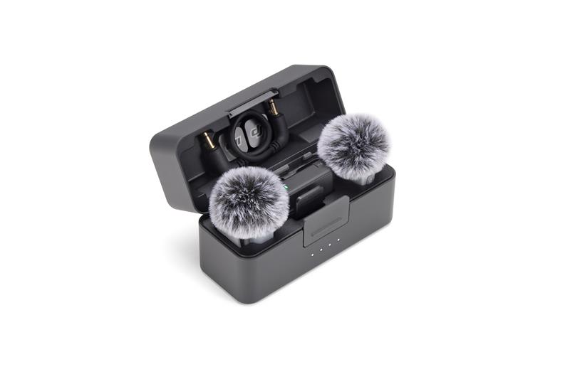 DJI Mic Mini 2 Microphone sans fil ((2 TX + 1 RX + Chargemen) Noir