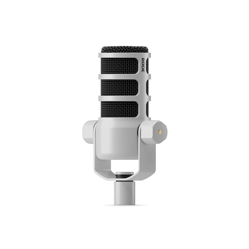 RODE PodMic Dynamic Podcasting XLR Microphone, White