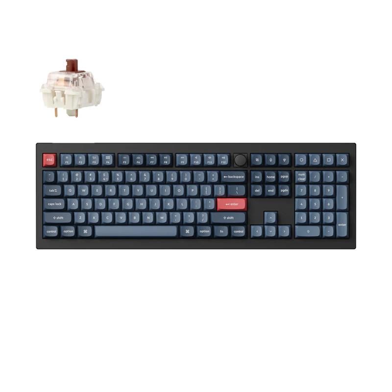 Keychron V6 Max Full Size Keyboard Tactile switches