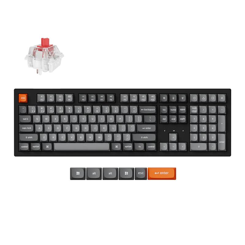 Keychron K10 Max Full Size Keyboard Linear switches