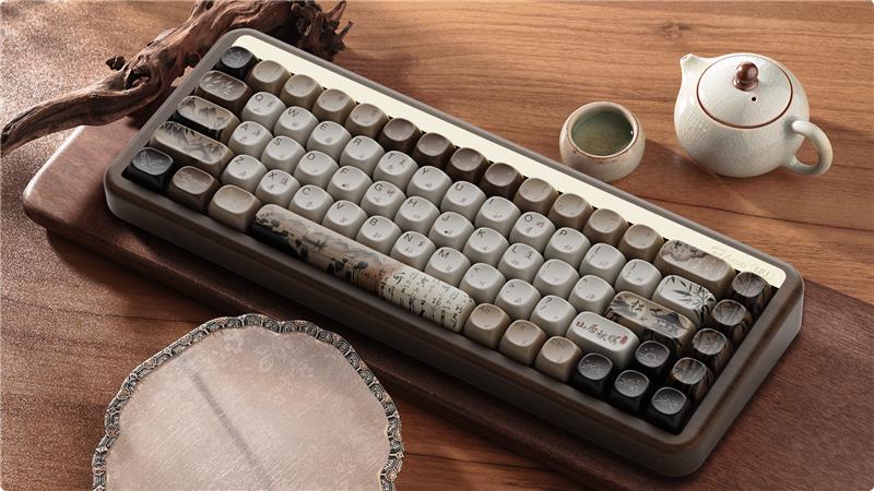 Akko MU01 Customizable Mechanical Keyboard, Mountain Seclusion