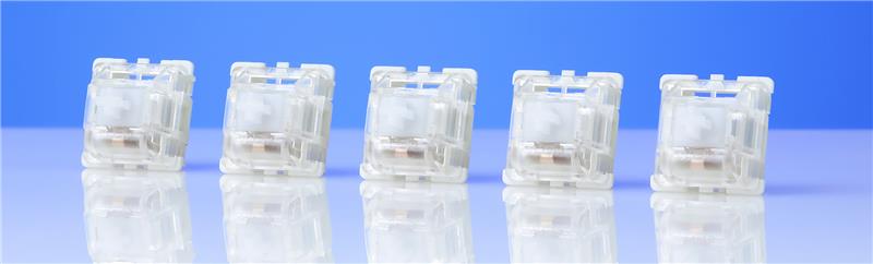 Drop Holy Panda X Clear Switches - Lubed, 35, 5 Pin - Canada