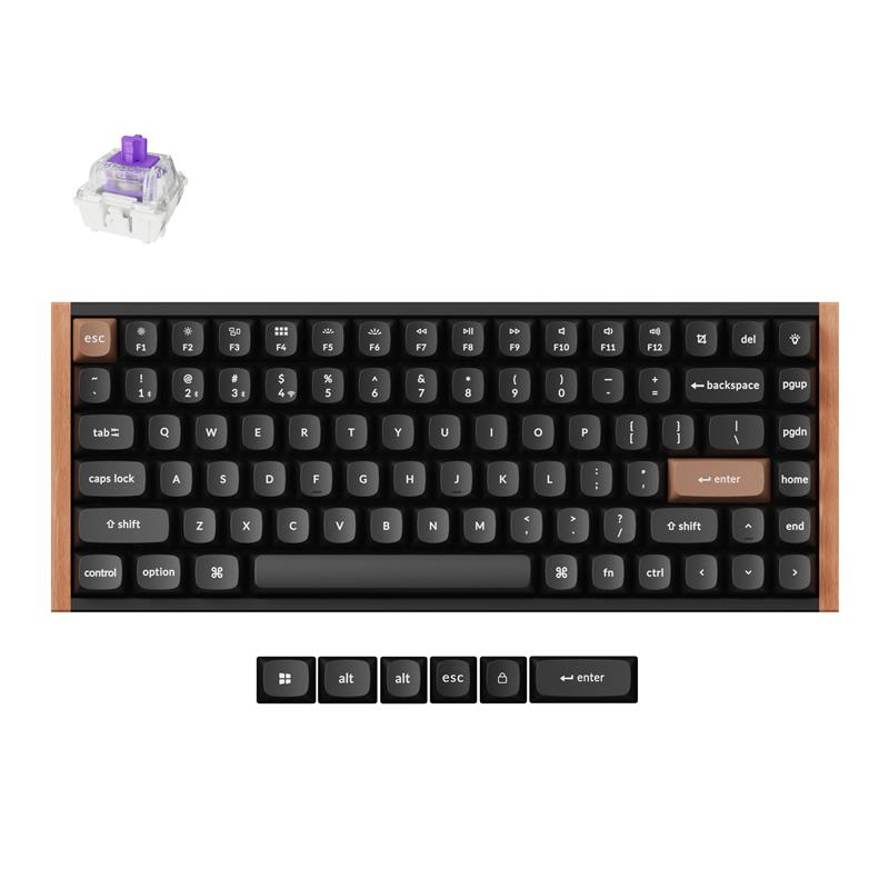 Keychron K2 HE 75 % Clavier Interrupteurs magnétiques