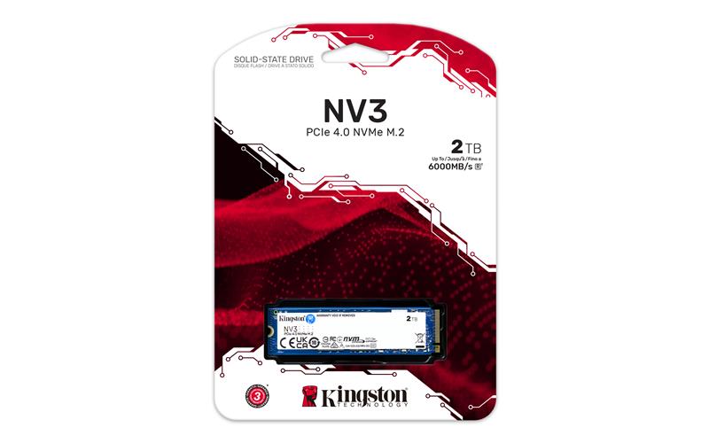 KINGSTON NV3 2TB NVMe PCIe 4x4 SSD - Canada Computers & Electronics