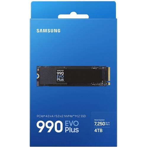 SAMSUNG 990 Evo Plus 4TB M.2 NVMe PCIe Gen 4.0 x4 / 5.0 x2 Solid