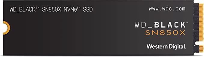 WD Black SN850X 2TB PCIe Gen4 NVMe M.2 SSD